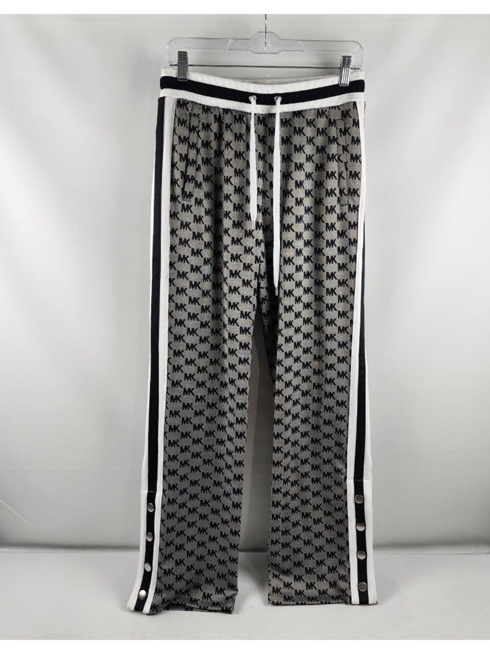 SOLD OUT Michael Kors Pants Womens S/P Multi All Over Print Track Monogram  NWT